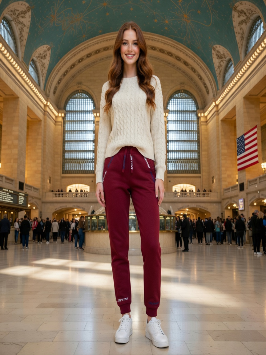 JATINI ONE OF ONE JOGGER PANTS. SIZE-XLARGE
