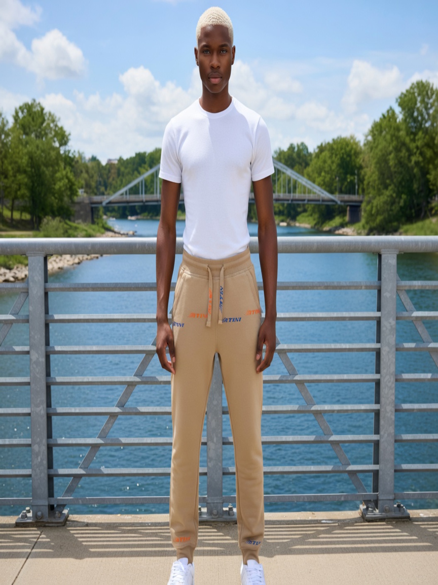 JATINI ONE OF ONE JOGGER PANTS. SIZE-MEDIUM