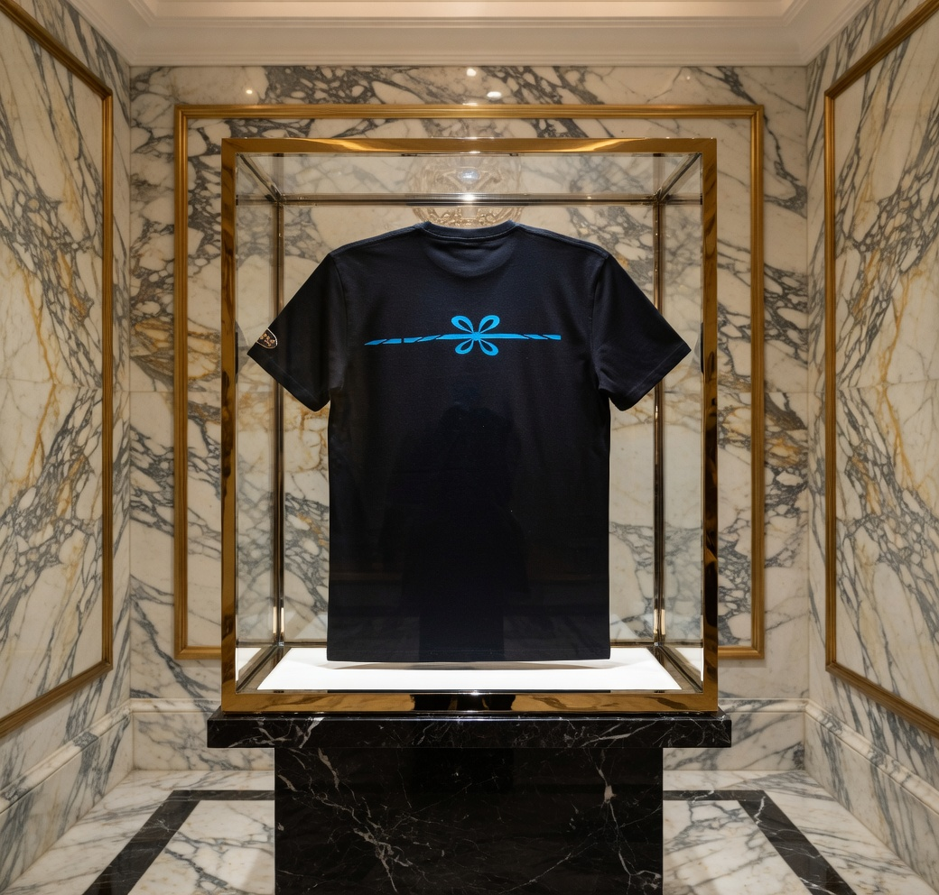 JATINI ONE OF ONE NEON TEE. SIZE-MEDIUM