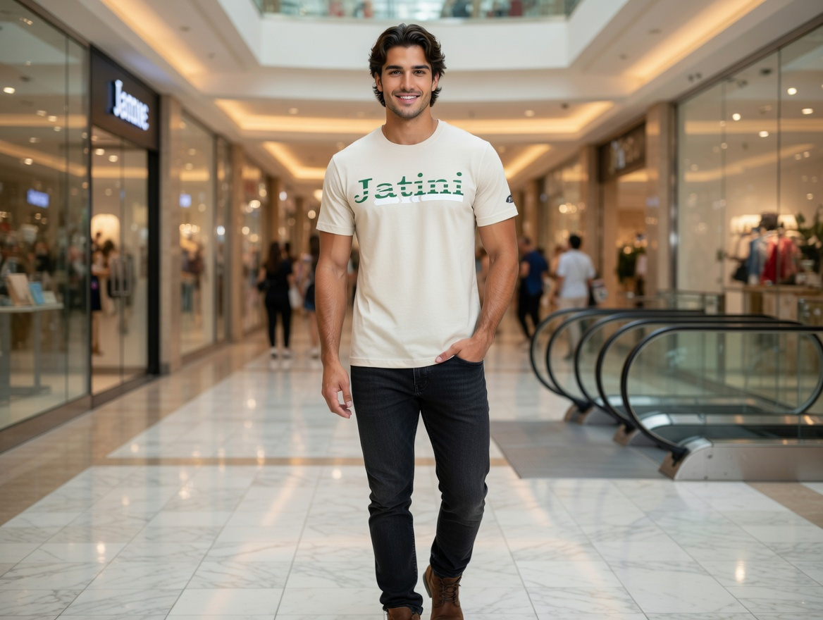 JATINI ONE OF ONE CLASSIC TEE. SIZE-SMALL