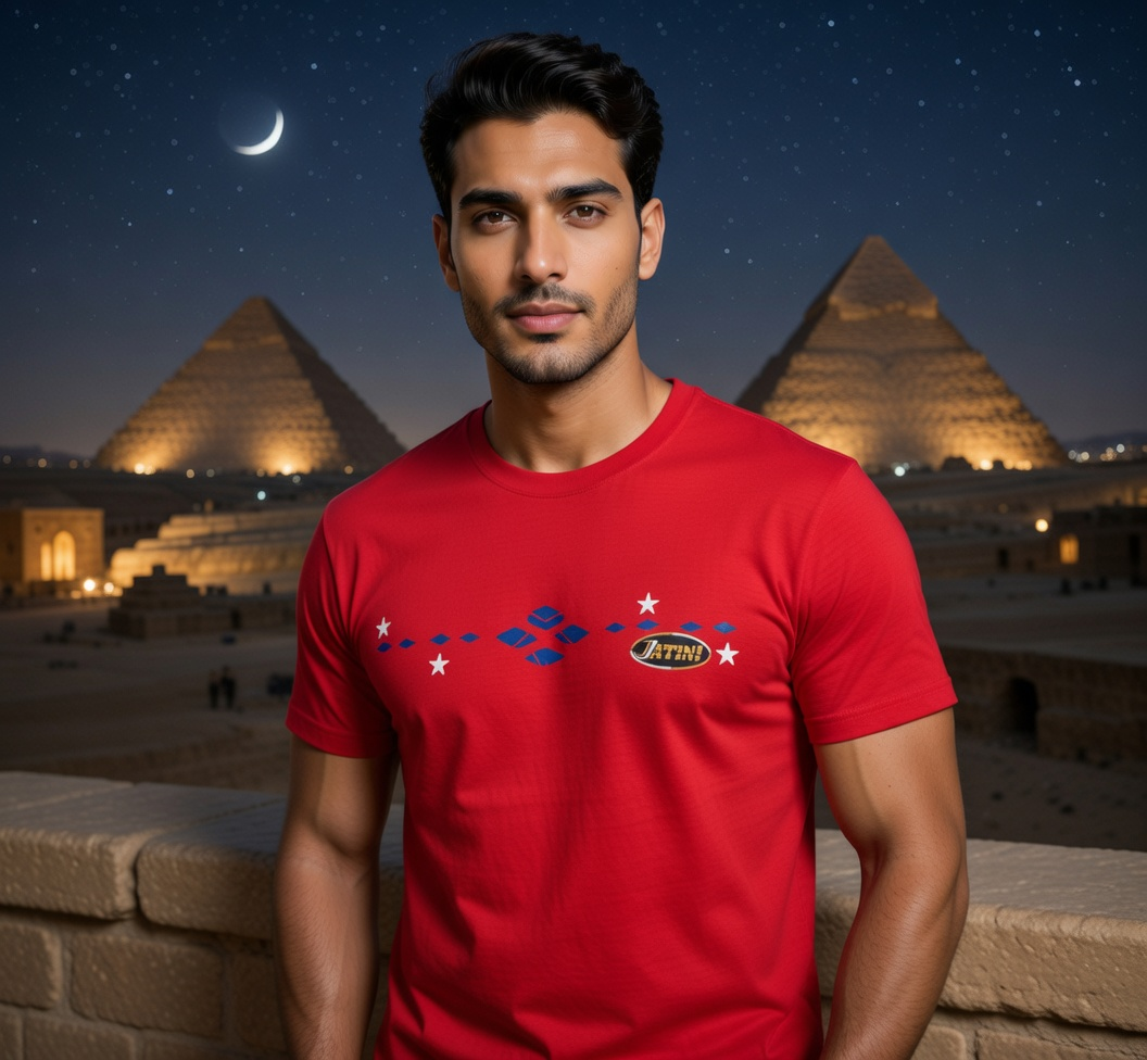 JATINI ONE OF ONE CLASSIC TEE. SIZE -LARGE