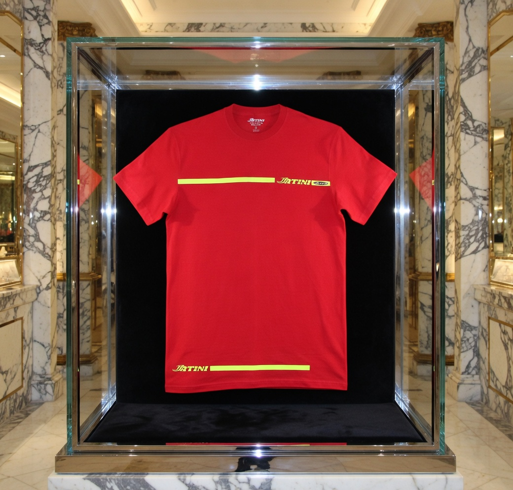 JATINI ONE OF ONE NEON TEE. SIZE-SMALL