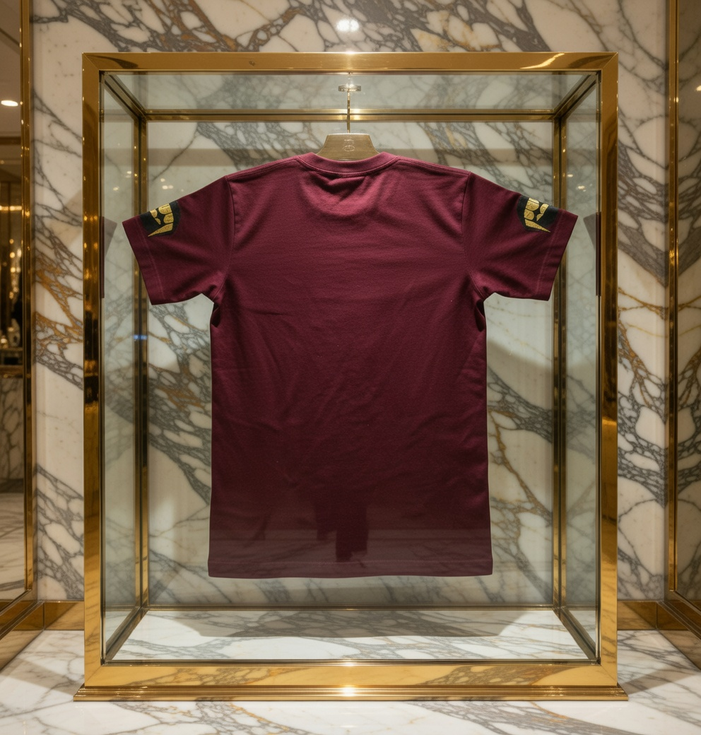 JATINI ONE OF ONE GOLD TEE. SIZE-SMALL