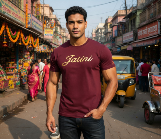 JATINI ONE OF ONE GOLD TEE. SIZE 2X-LARGE