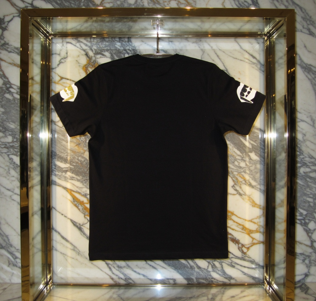 JATINI ONE OF ONE GOLD TEE. SIZE-LARGE