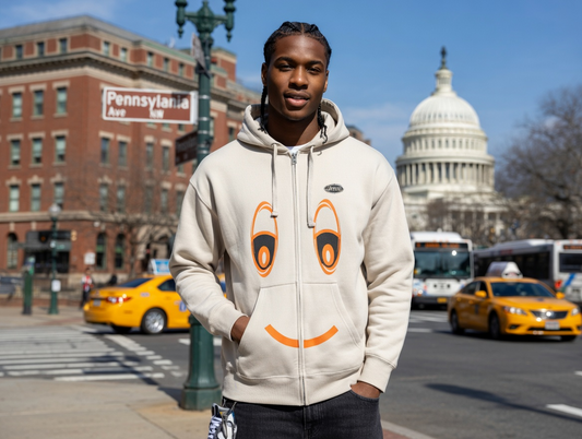JATINI ONE OF ONE PREMIUM ZIP-UP HOODIE SIZE 3-XLARGE