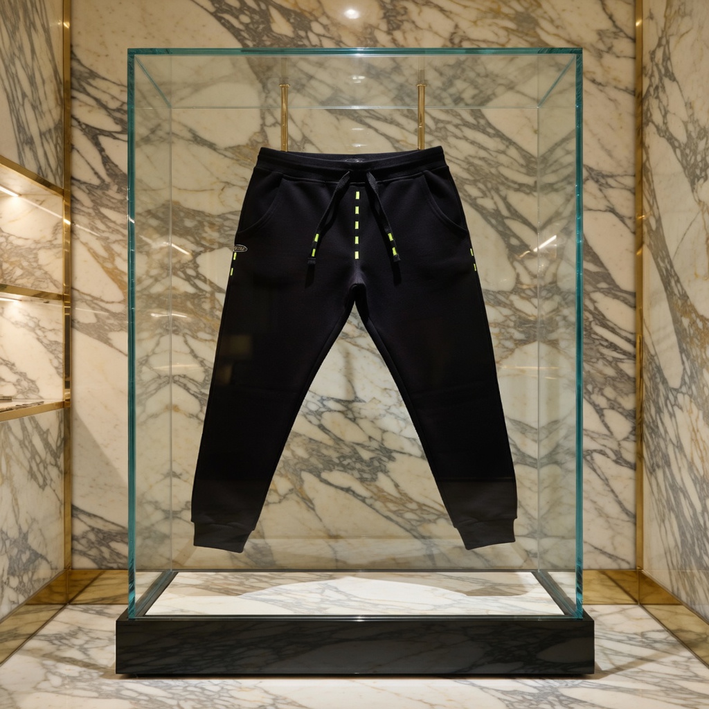 JATINI ONE OF ONE JOGGER PANTS. SIZE-LARGE