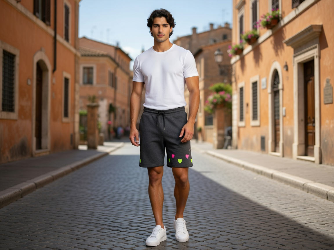 JATINI ONE OF ONE SHORTS. SIZE-XLARGE