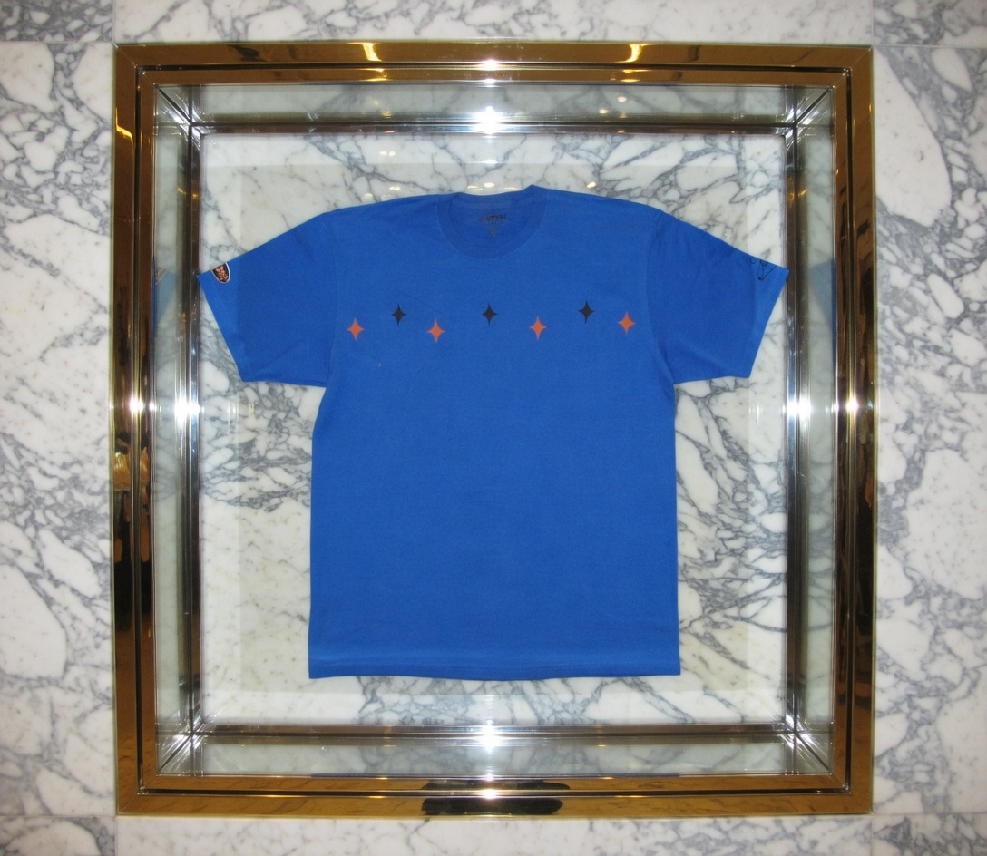 JATINI ONE OF ONE SIGNATURE TEE. SIZE-XLARGE