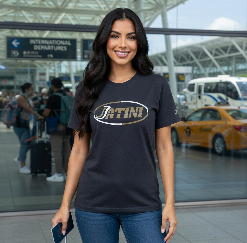 JATINI ONE OF ONE CLASSIC TEE. SIZE-MEDIUM