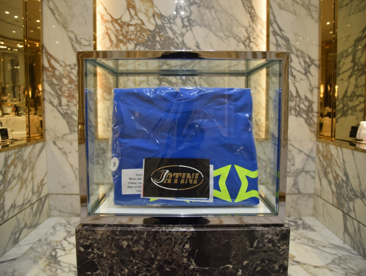 JATINI ONE OF ONE NEON TEE. SIZE-SMALL