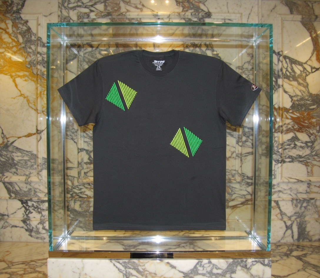 JATINI ONE OF ONE NEON TEE. SIZE 2X-LARGE