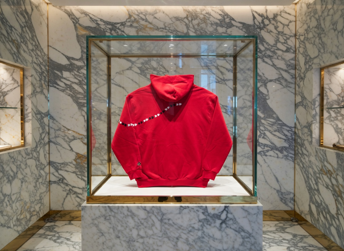 JATINI ONE OF ONE PREMIUM ZIP-UP HOODIE SIZE-XLARGE
