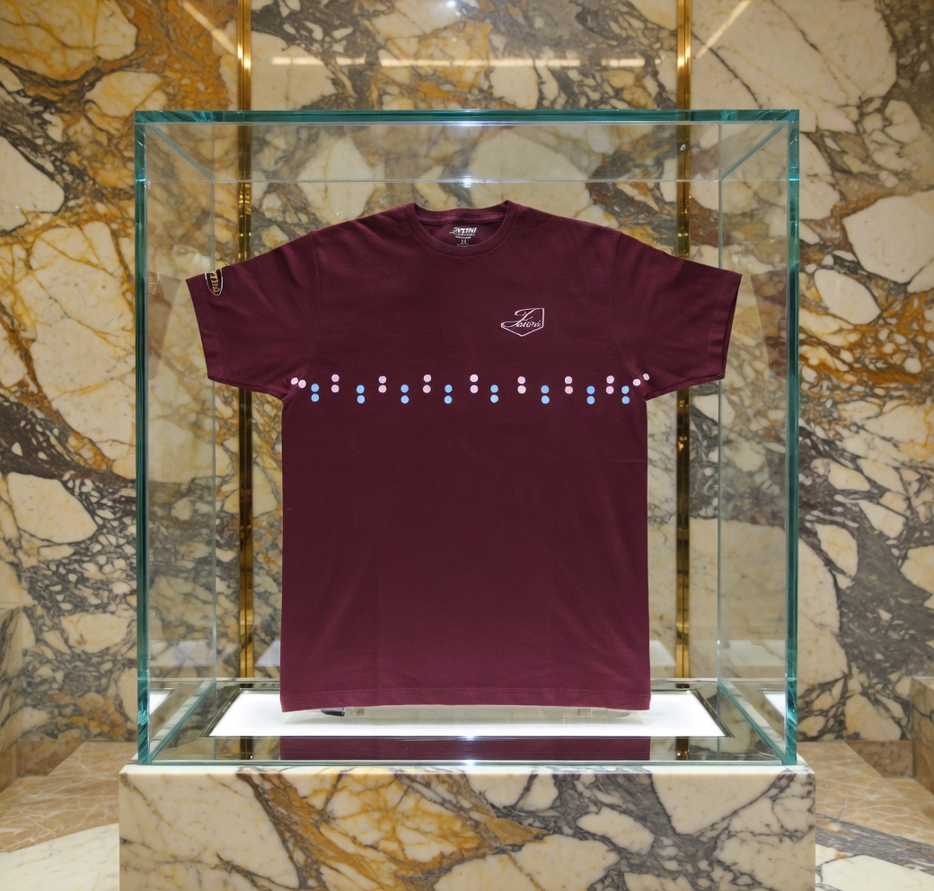 JATINI ONE OF ONE SIGNATURE TEE. SIZE-XLARGE