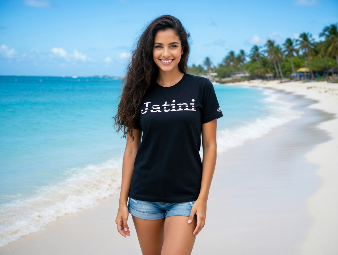JATINI ONE OF ONE CLASSIC TEE. SIZE-MEDIUM