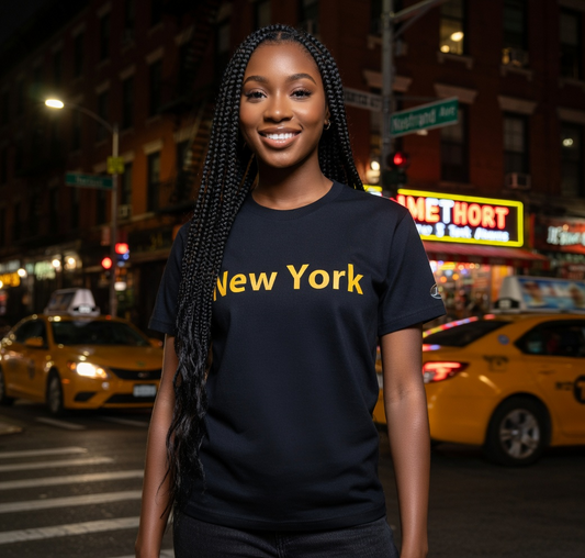 JATINI ONE OF ONE NEW YORK TEE. SIZE-SMALL