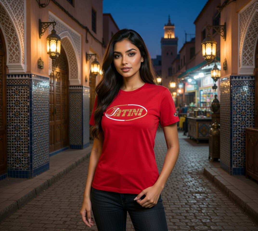 JATINI ONE OF ONE CLASSIC TEE. SIZE -LARGE
