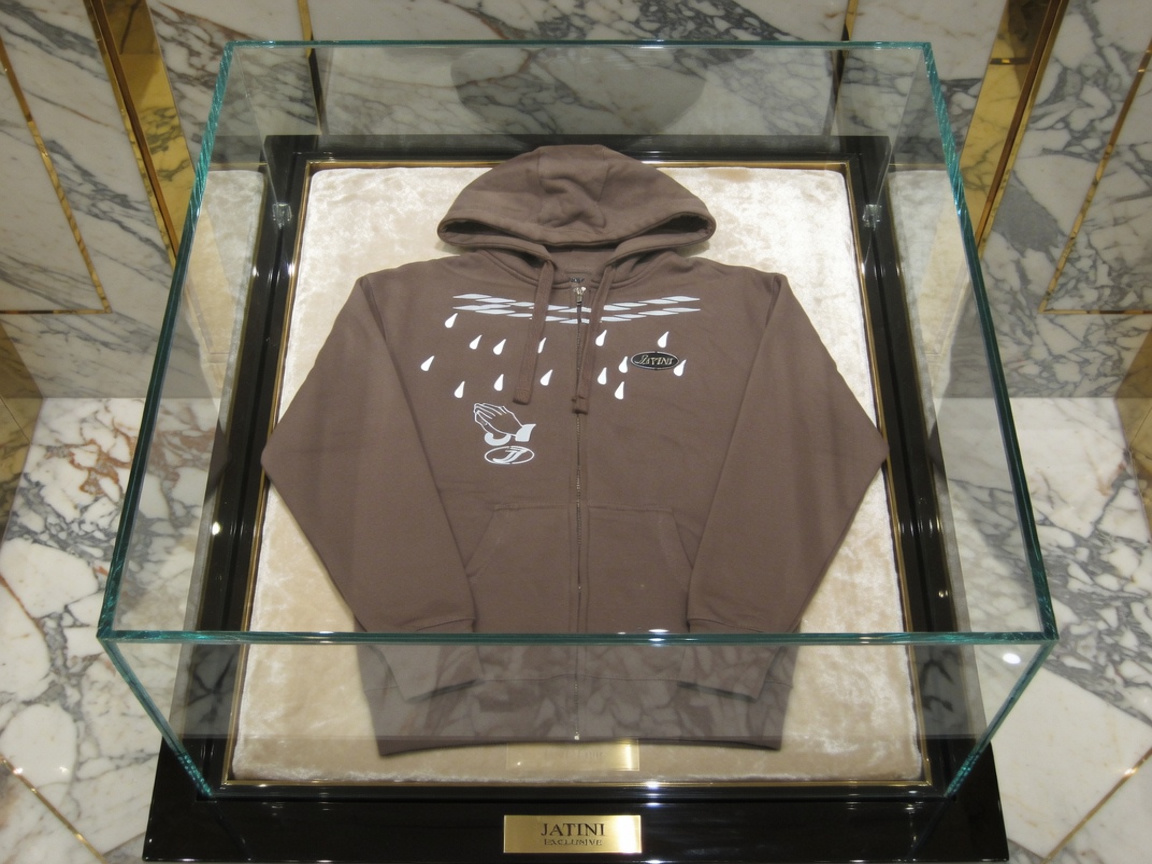 JATINI ONE OF ONE PREMIUM ZIP-UP HOODIE SIZE-SMALL
