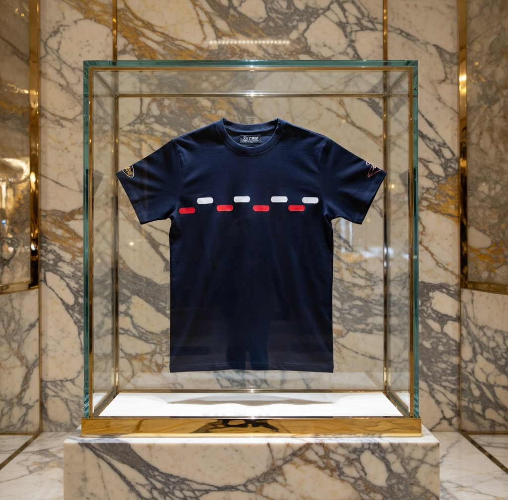 JATINI ONE OF ONE SIGNATURE TEE. SIZE-SMALL