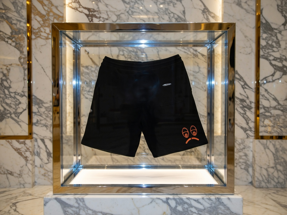 JATINI ONE OF ONE SHORTS. SIZE-LARGE