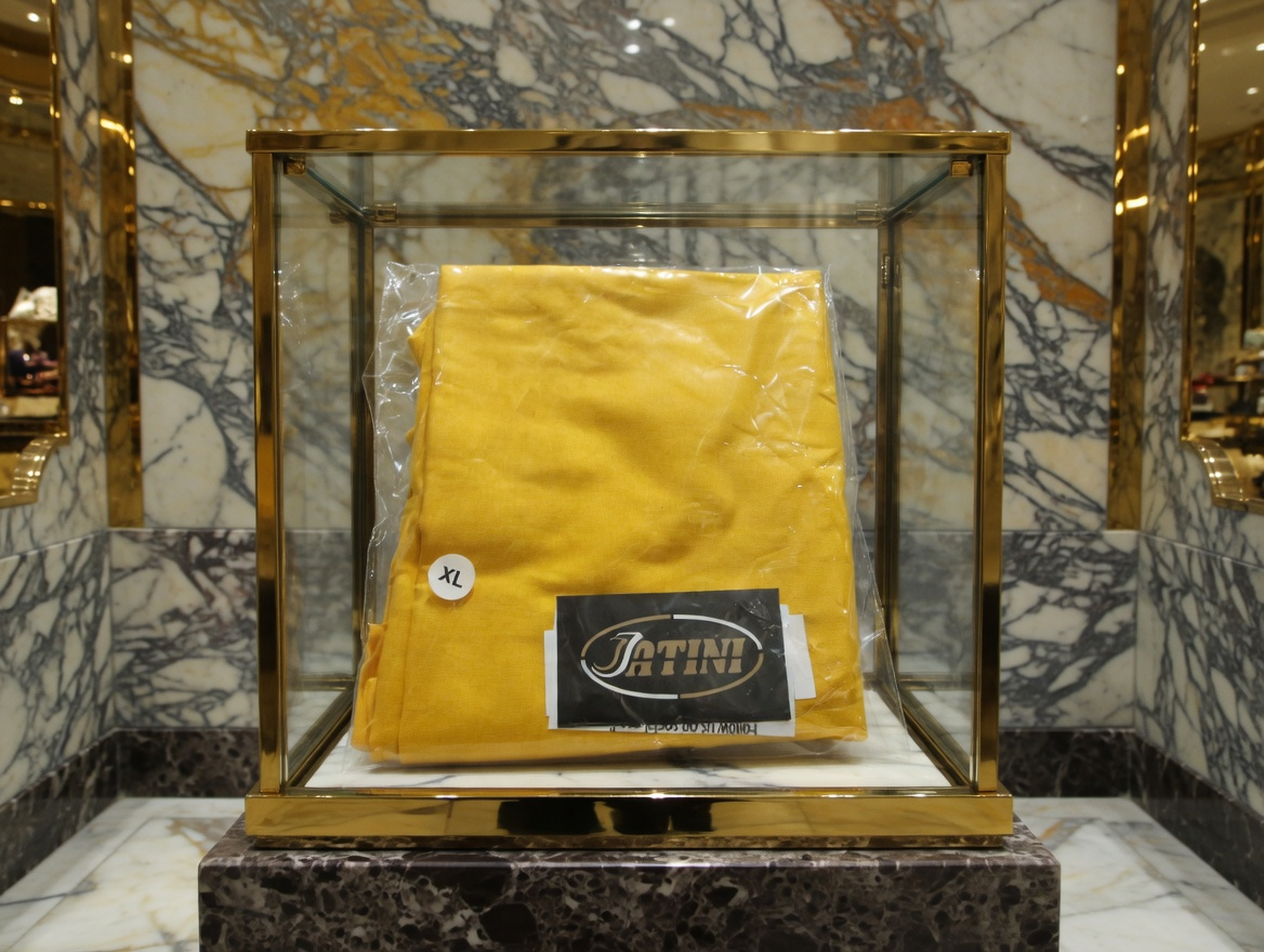 JATINI ONE OF ONE GOLD TEE. SIZE-XLARGE