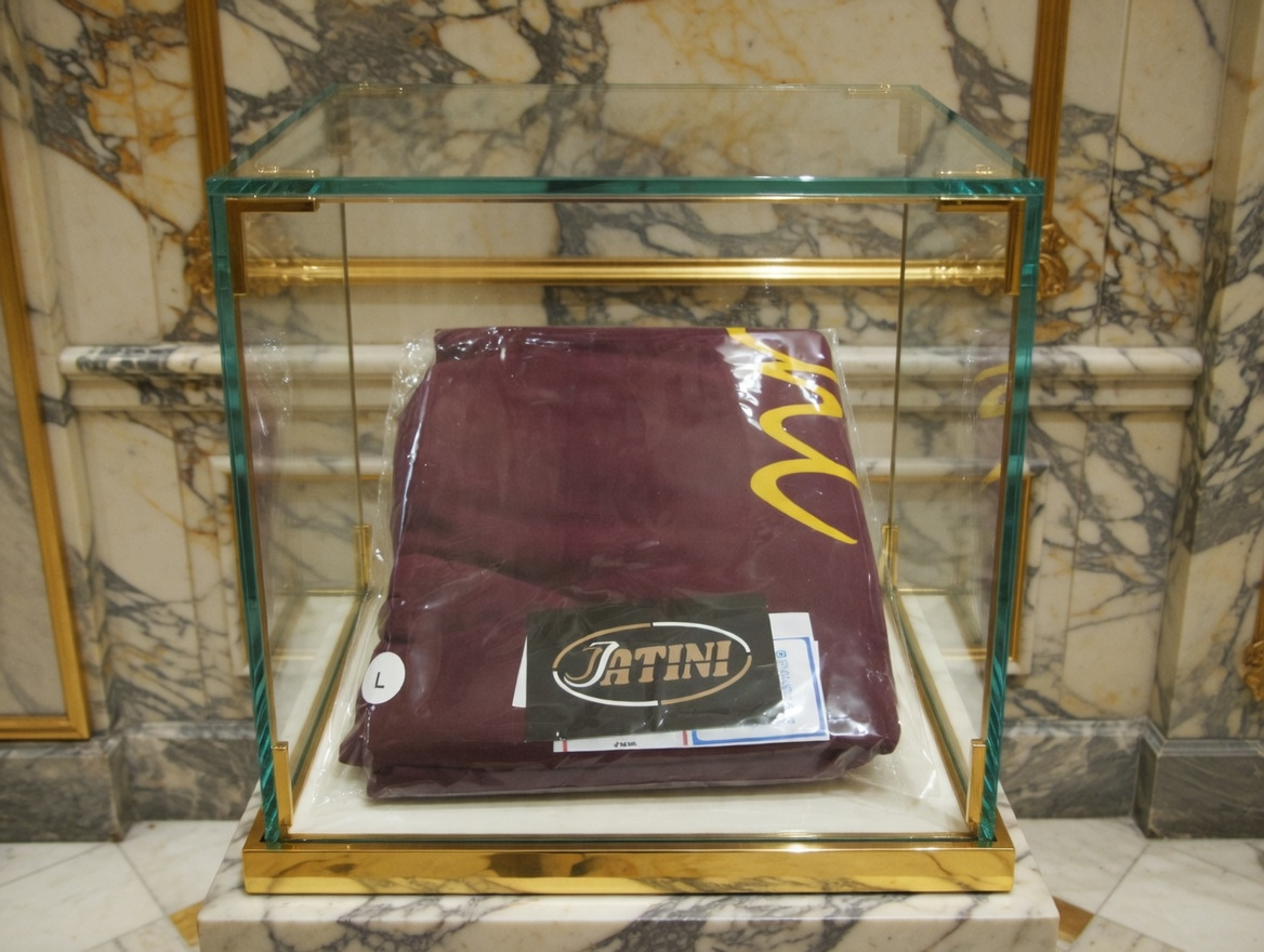 JATINI ONE OF ONE SIGNATURE TEE. SIZE-LARGE