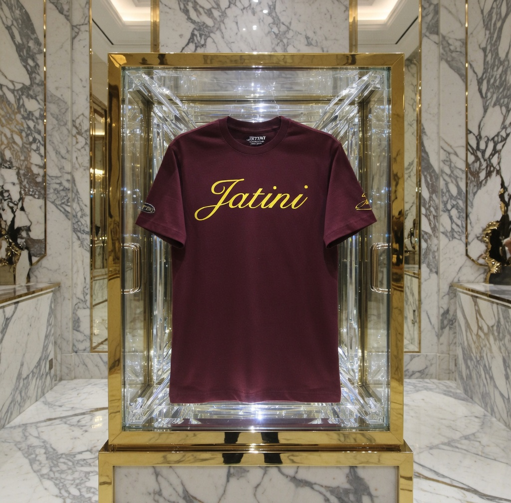 JATINI ONE OF ONE SIGNATURE TEE. SIZE-SMALL