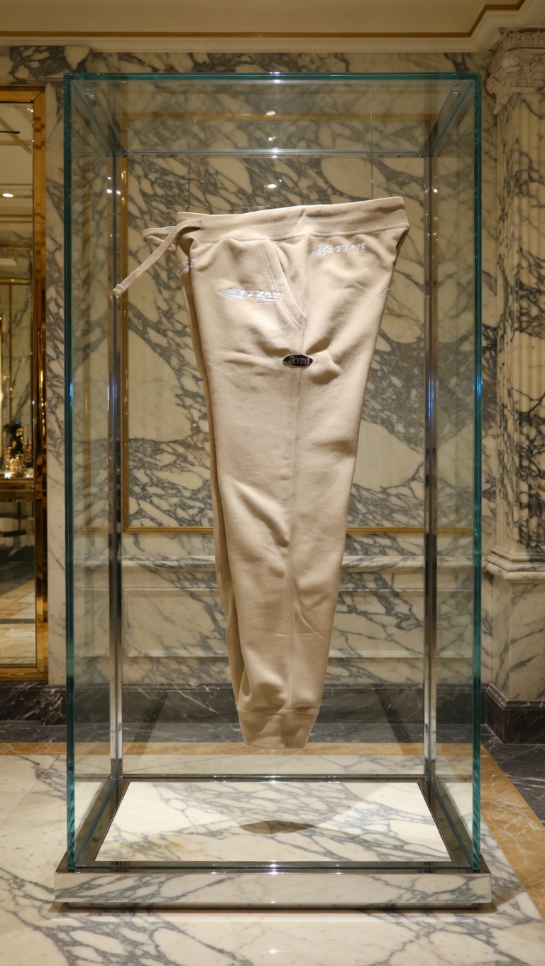JATINI ONE OF ONE JOGGER PANTS. SIZE-SMALL