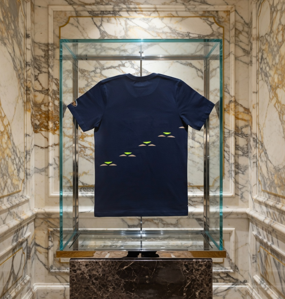 JATINI ONE OF ONE NEON TEE. SIZE-MEDIUM