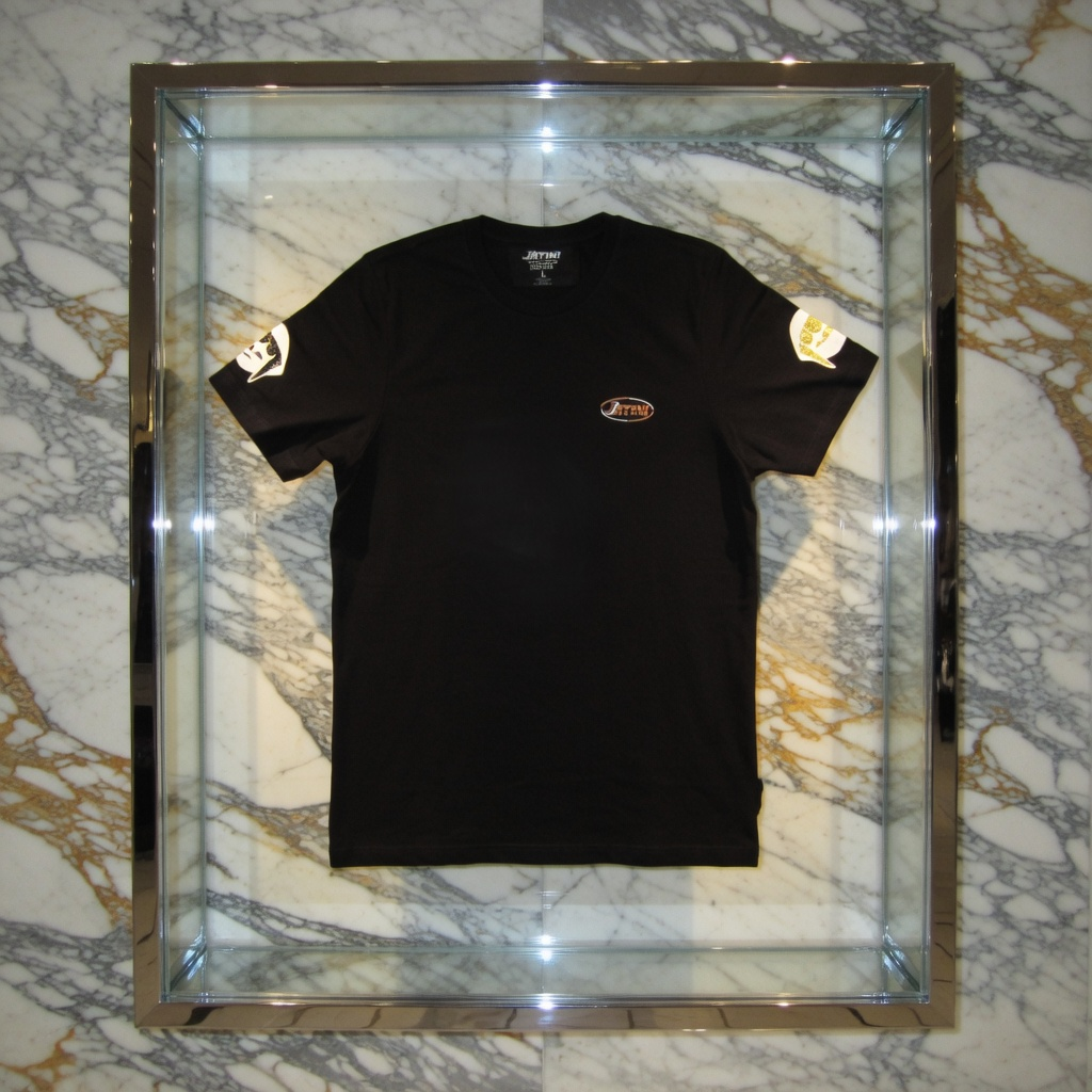 JATINI ONE OF ONE GOLD TEE. SIZE-LARGE