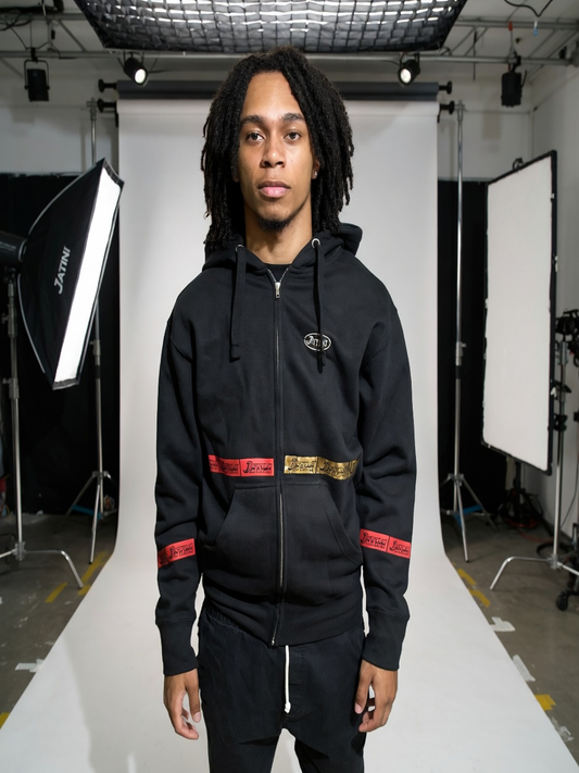 JATINI ONE OF ONE PREMIUM ZIP-UP HOODIE SIZE-MEDIUM