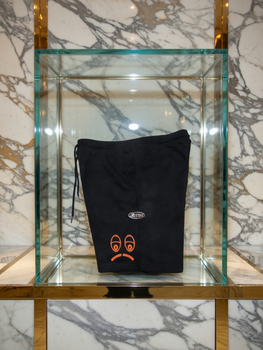 JATINI ONE OF ONE SHORTS. SIZE-LARGE