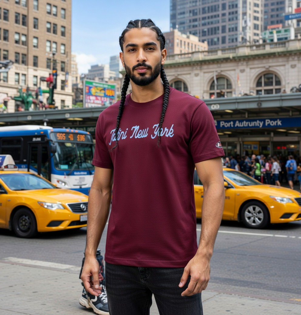 JATINI ONE OF ONE NEW YORK TEE. SIZE-SMALL