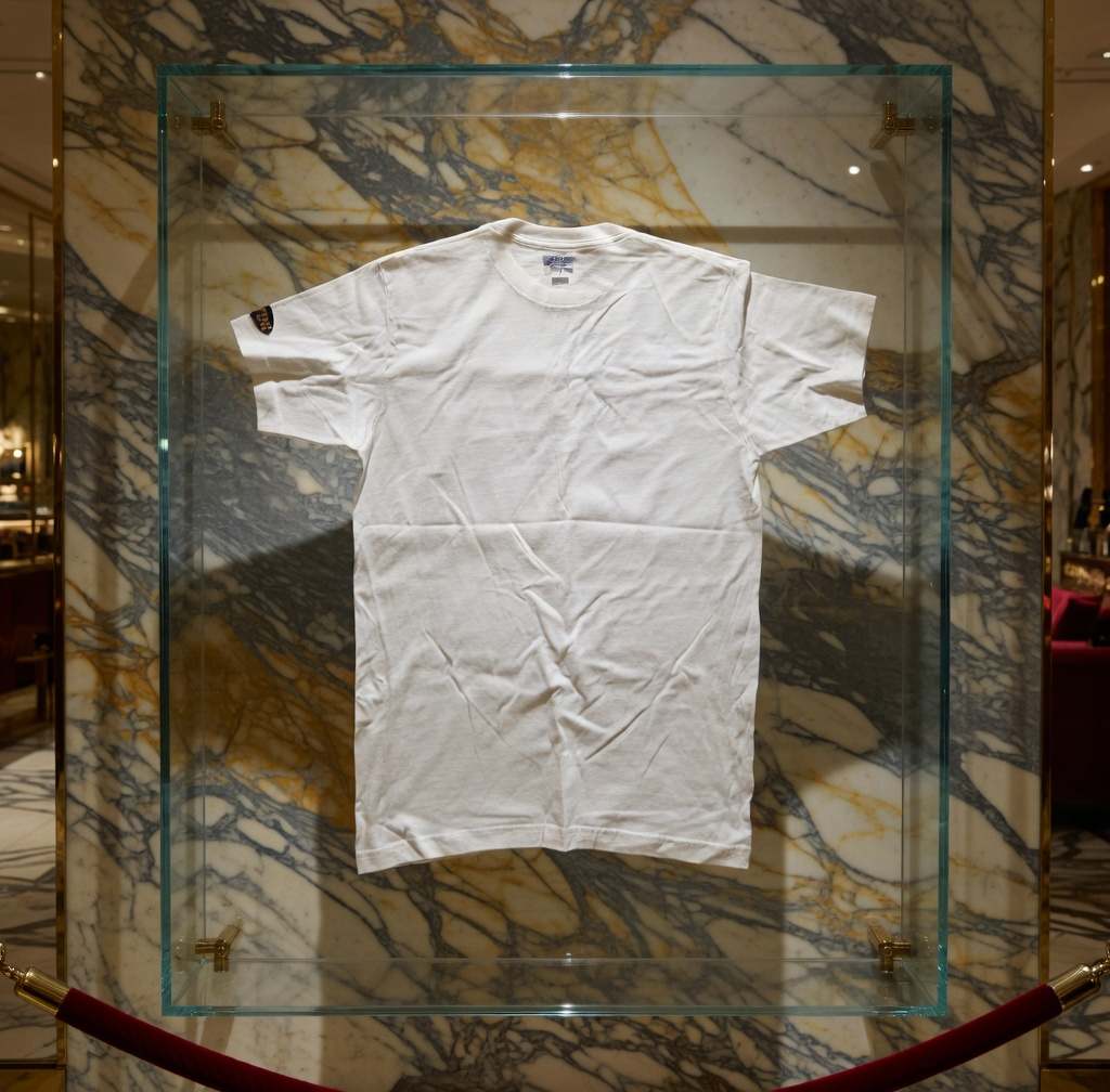 JATINI ONE OF ONE CLASSIC TEE. SIZE-MEDIUM