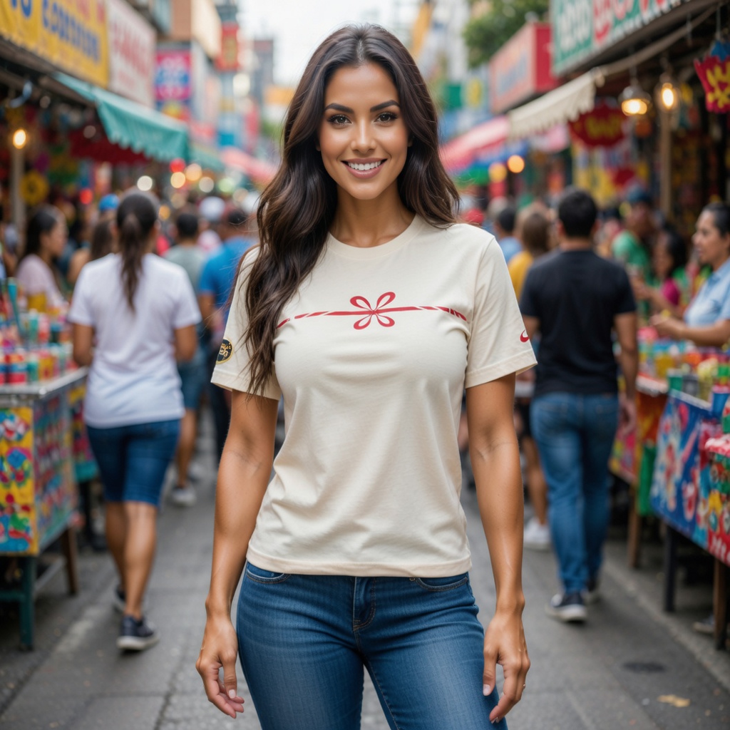 JATINI ONE OF ONE SIGNATURE TEE. SIZE 2X-LARGE