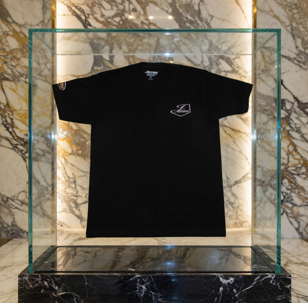 JATINI ONE OF ONE SIGNATURE TEE. SIZE-SMALL