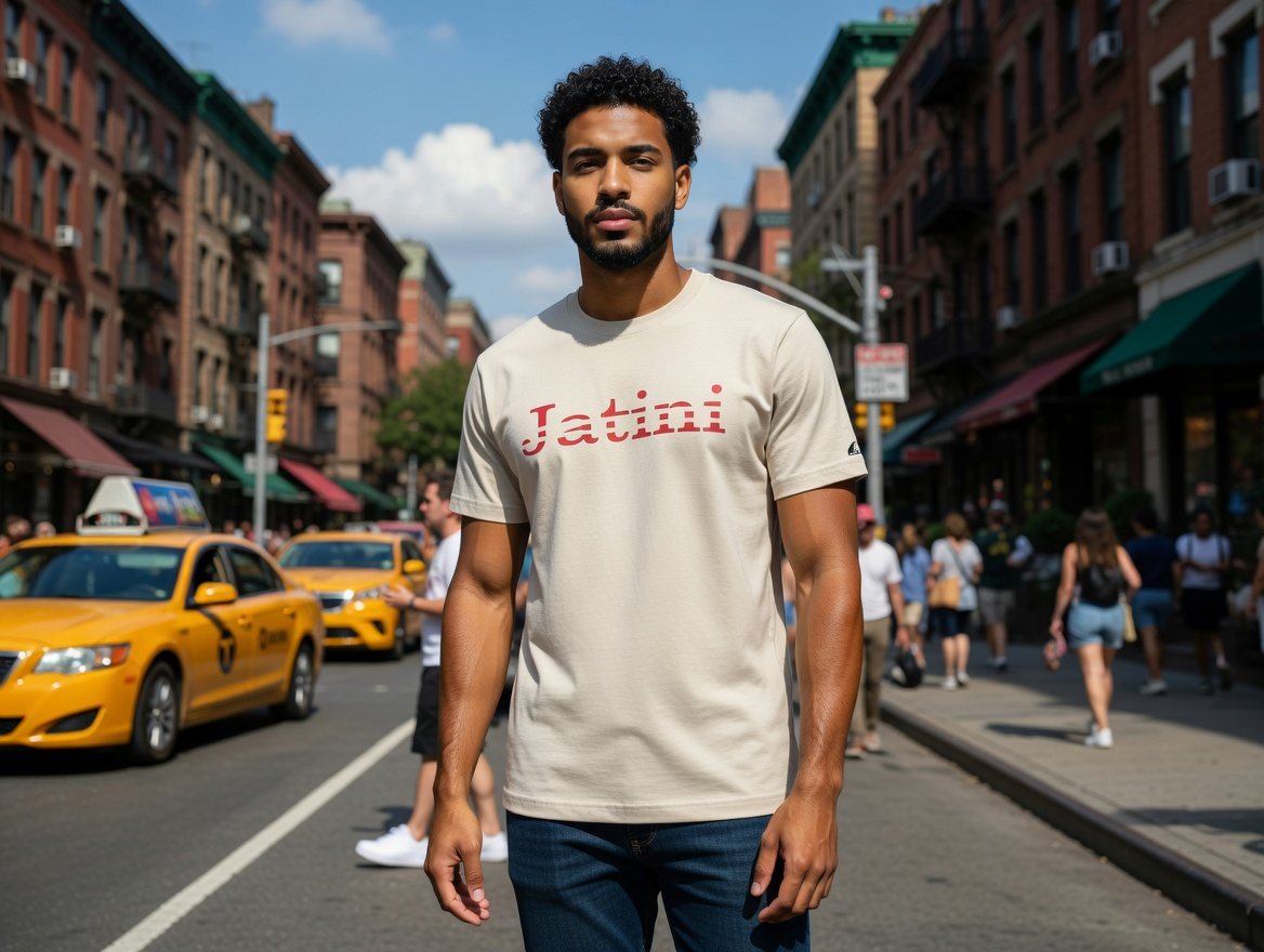 JATINI ONE OF ONE CLASSIC TEE. SIZE-MEDIUM