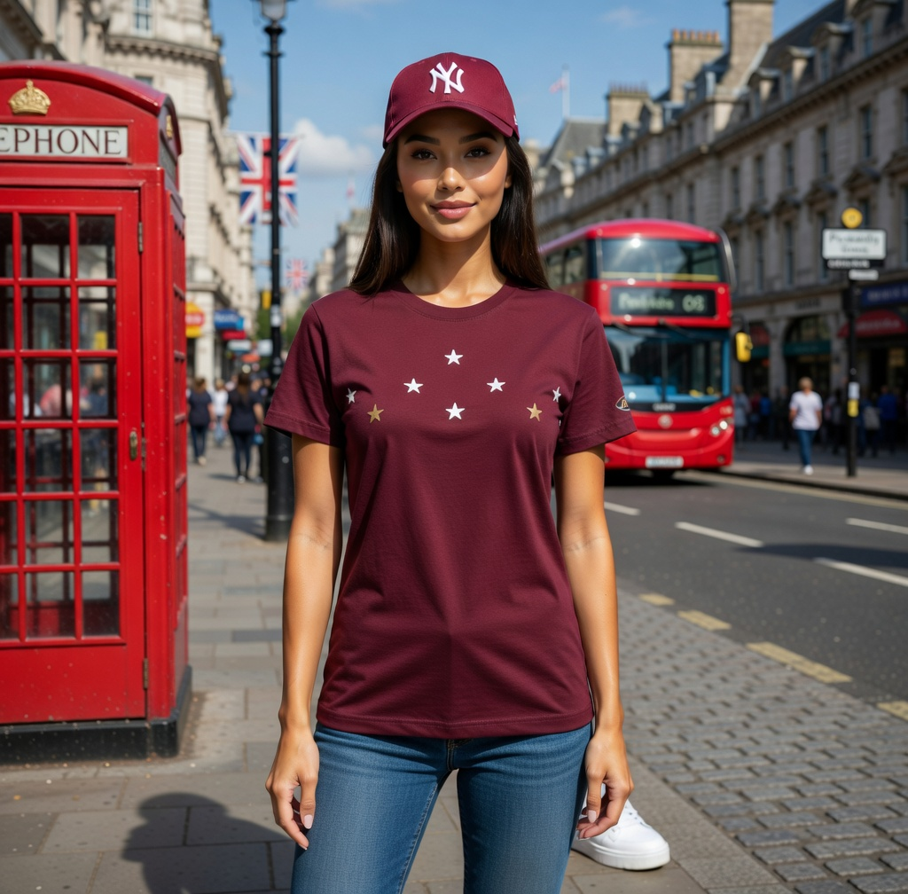 JATINI ONE OF ONE SILVER TEE. SIZE-LARGE