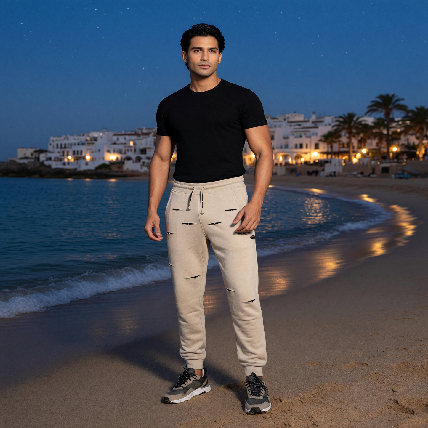 JATINI ONE OF ONE JOGGER PANTS. SIZE-XLARGE