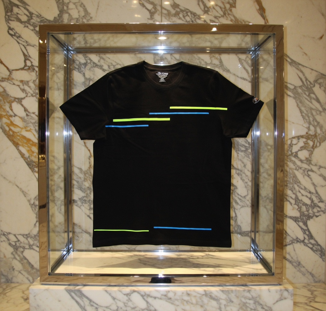 JATINI ONE OF ONE NEON TEE. SIZE 2X-LARGE