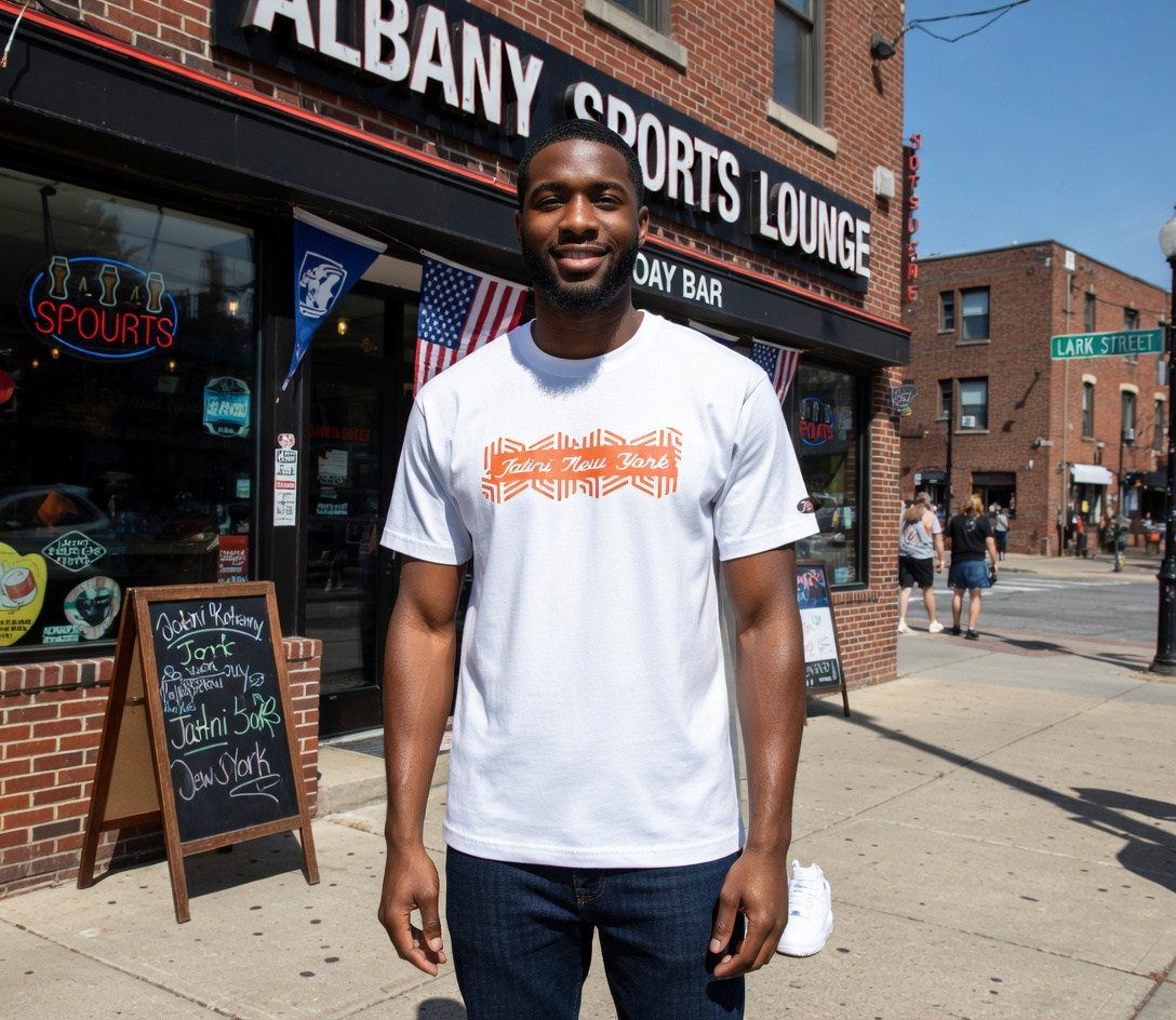 JATINI ONE OF ONE NEW YORK TEE. SIZE 2X-XLARGE