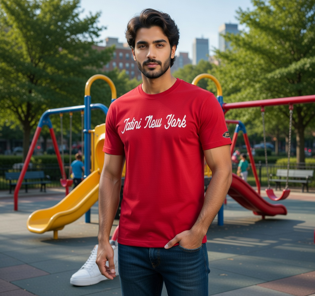 JATINI ONE OF ONE NEW YORK TEE. SIZE-SMALL
