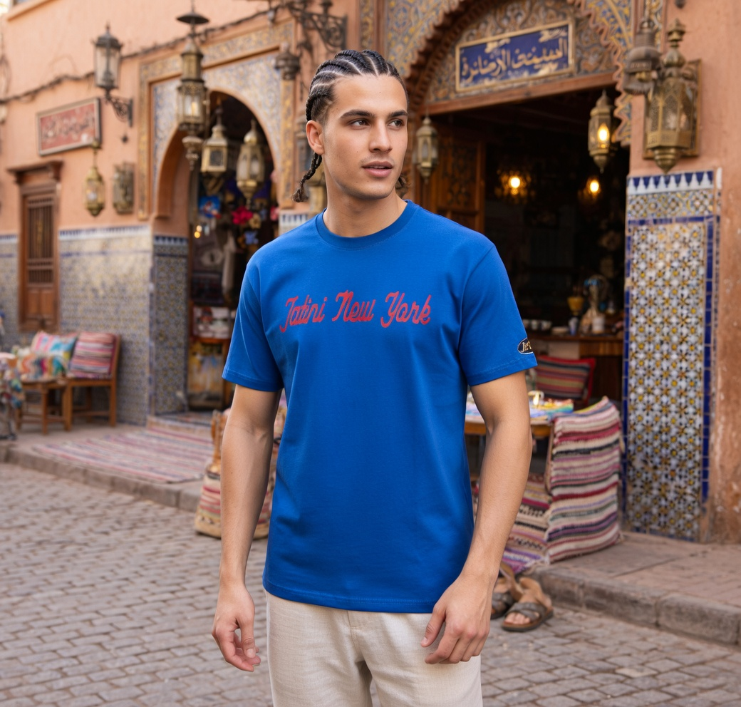 JATINI ONE OF ONE NEW YORK TEE. SIZE-MEDIUM